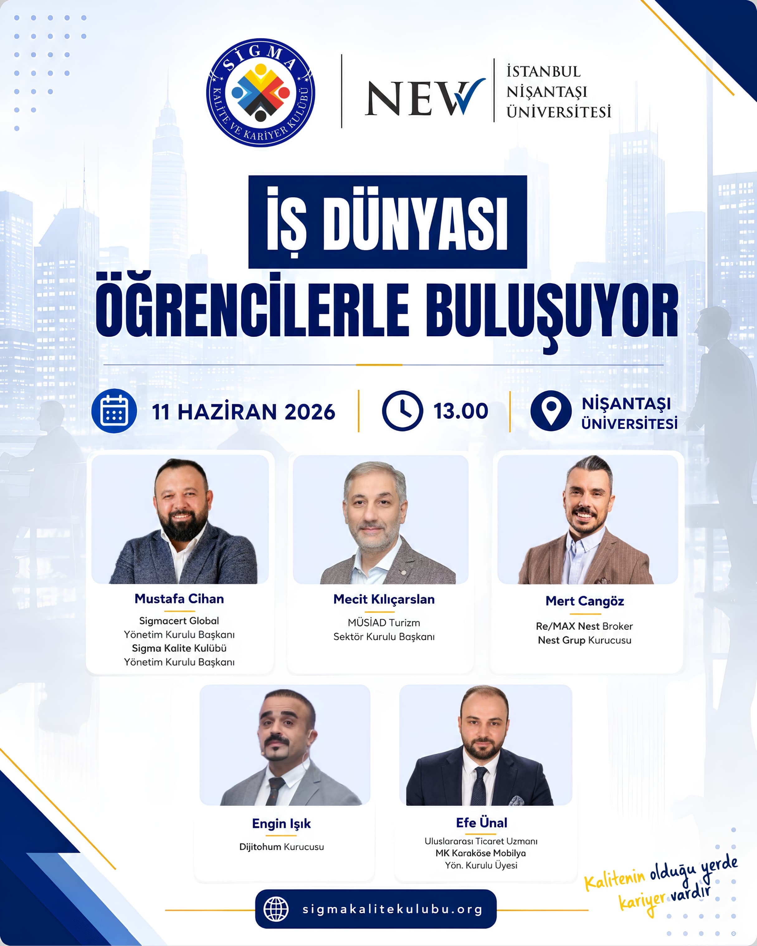 İş Dünyası Öğrencilerle Buluşuyor